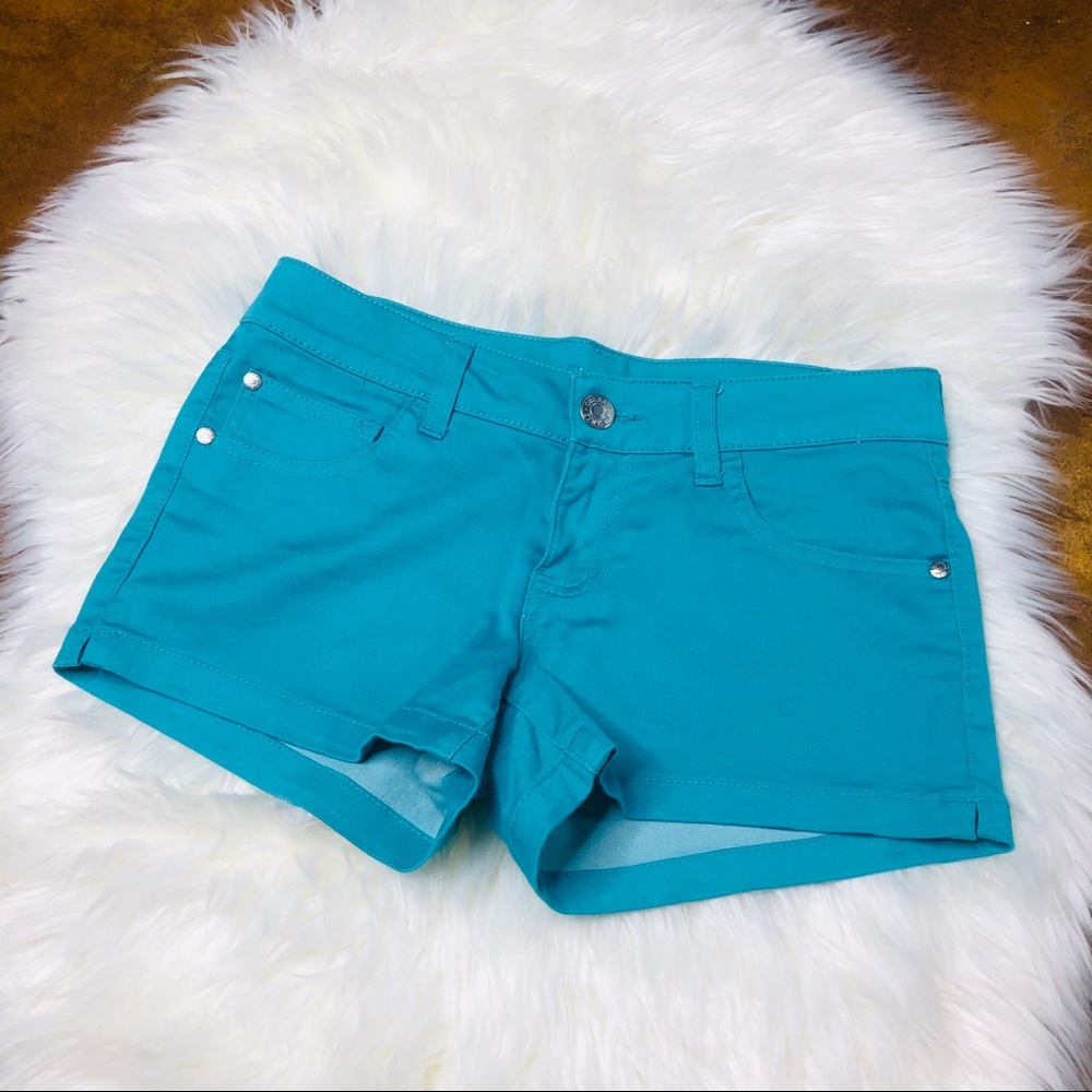 Teal Shorts Size 5
